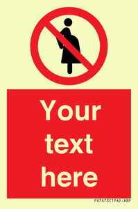 Custom prohibition not for pregnant women